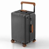 PC Rolling Travel Suitcase with Spinner Wheels, TSA Lock & USB Charging Port