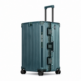Large Capacity Aluminum Frame Rolling Travel Suitcase