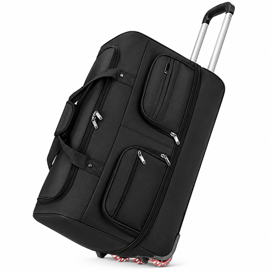 Large Capacity Waterproof Rolling Travel Duffle Bag